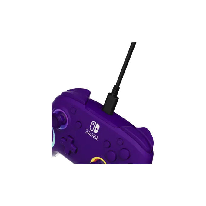 PDP TURA47.BX.GADI Afterglow wave Gamepad Cablato USB Tipo-C per PC Xbox Series X S con Retroilluminazione RGB Lilla'