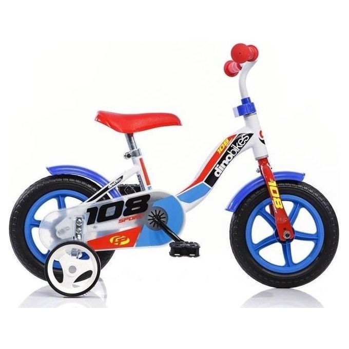 Dino Bikes Bicicletta Bambino 10 pollici Blu
