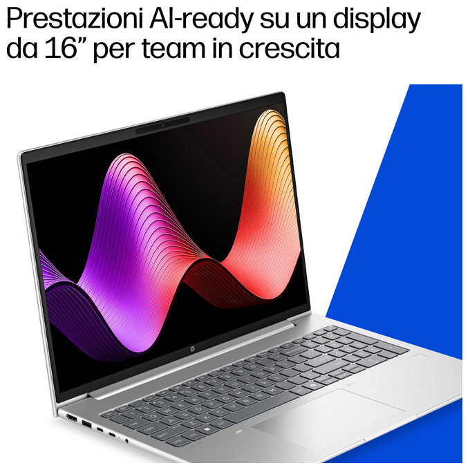 HP DQ6M7AT ProBook 4 G2i Computer portatile Intel Core 7 350 32 GB LPDDR5x 512 GB SSD Wi-Fi 7 Windows 11 Pro colore Argento