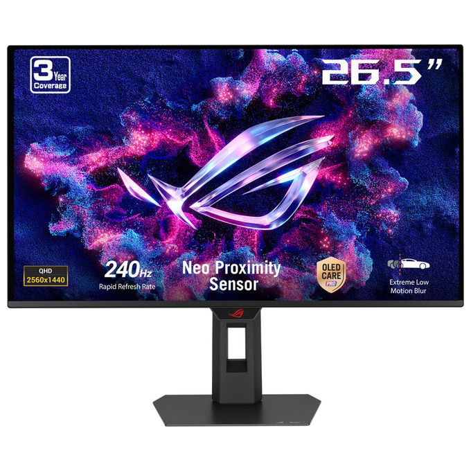 Asus 90LM0C80-B01171 ROG Strix OLED Monitor PC 2560 x 1440 Pixel 240 Hz QD-OLED 0 3 ms colore Nero