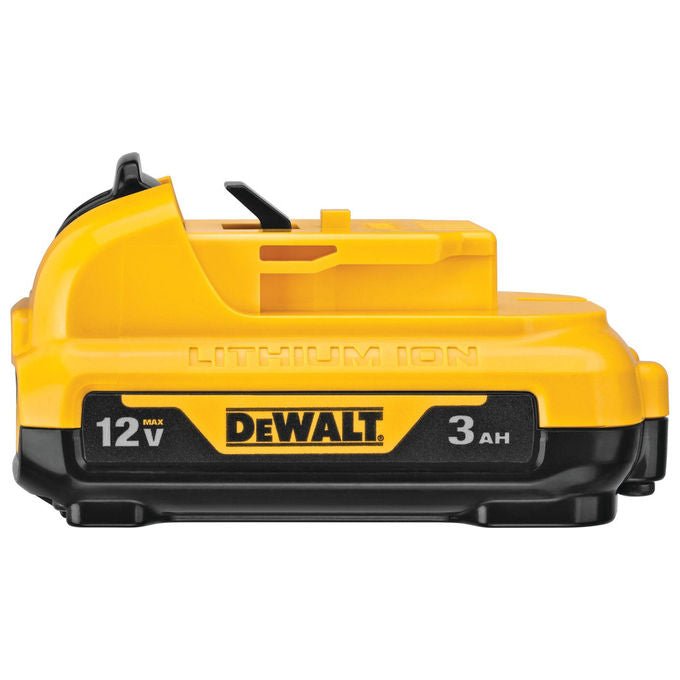 DeWALT DCB124-XJ Batteria per elettroutensile 12 V 3 Ah Li-Ion colore Giallo-Nero