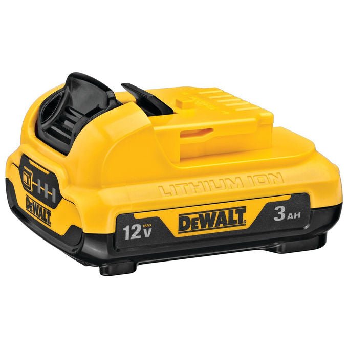 DeWALT DCB124-XJ Batteria per elettroutensile 12 V 3 Ah Li-Ion colore Giallo-Nero