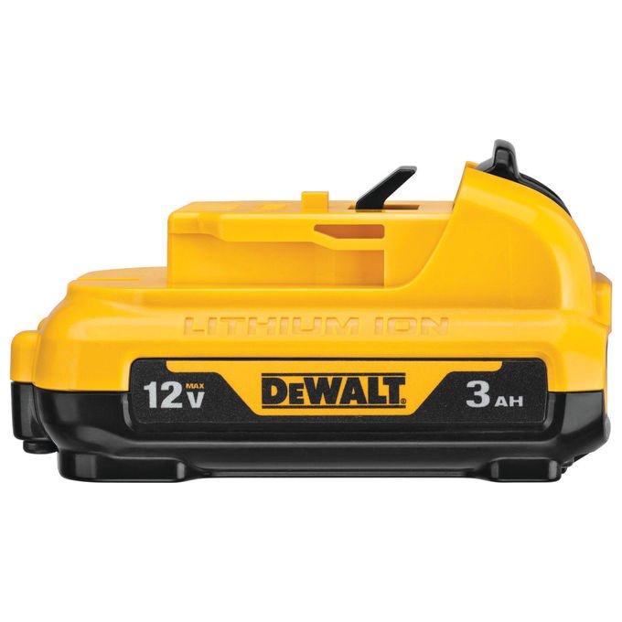 DeWALT DCB124-XJ Batteria per elettroutensile 12 V 3 Ah Li-Ion colore Giallo-Nero
