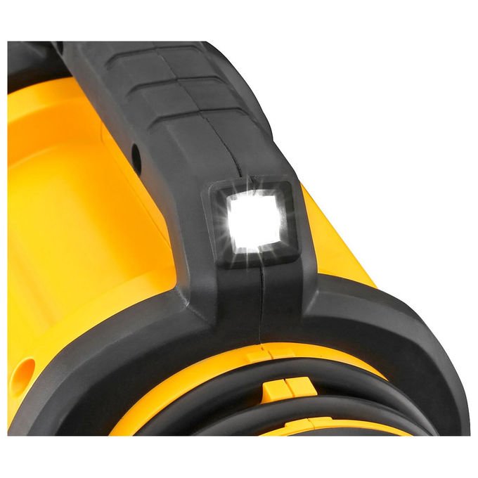 Dewalt DCC018N-XJ Gonfiatore 18V XR con Manometro Digitale Pressione Max 11 bar Alimentazione 12V e 240V colore Nero Giallo