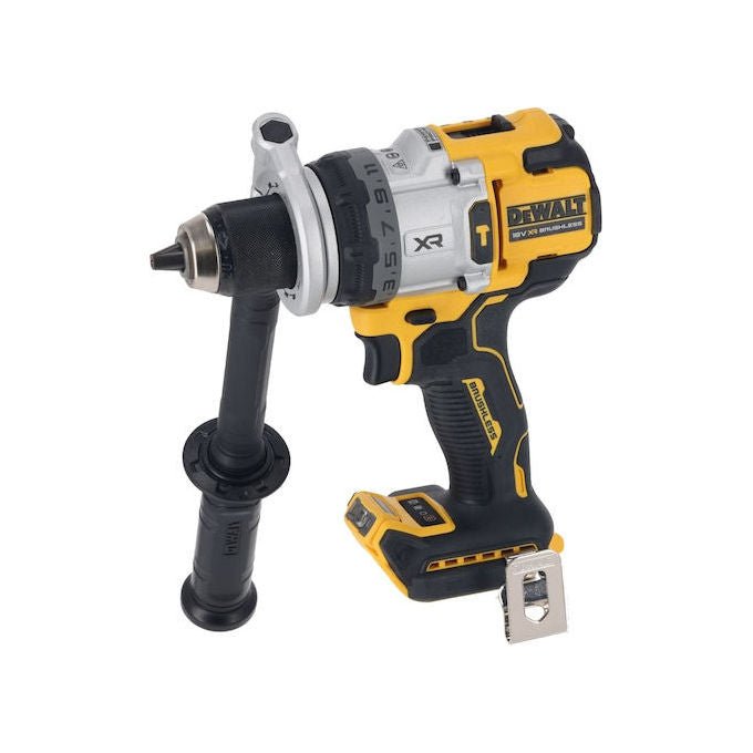 DeWALT DCD1007NT Trapano a Percussione Brushless 3 Velocita' 169 Nm 18 V con LED Regolabile colore Nero Giallo