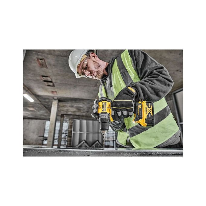DeWalt DCD800P2T-QW Trapano avvitatore a batteria 18V motore brushless 2 batterie 5Ah velocita' 0-650 e 0-2000 giri-min mandrino 13 mm colore Nero