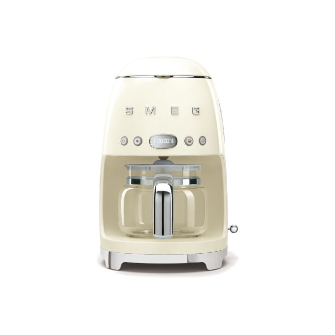Smeg DCF02CREU Macchina per Caffe' Automatica con Filtro 1.4 Litri Crema