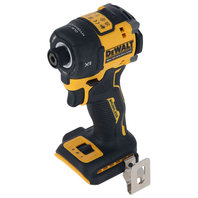 DeWalt DCF870NT-XJ Trapano Avvitatore a Batteria Brushless 18V 56 Nm 1-4'' Esagonale Luce LED Integrata colore Nero