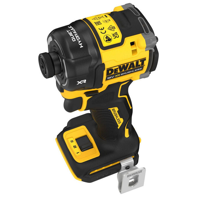 DeWalt DCF870NT-XJ Trapano Avvitatore a Batteria Brushless 18V 56 Nm 1-4'' Esagonale Luce LED Integrata colore Nero