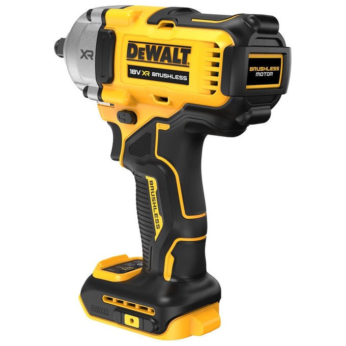 DeWALT DCF891NT-XJ Avvitatore ad impulsi 18V XR Brushless Coppia 1084 Nm 4 Modalita' Luce LED colore Giallo