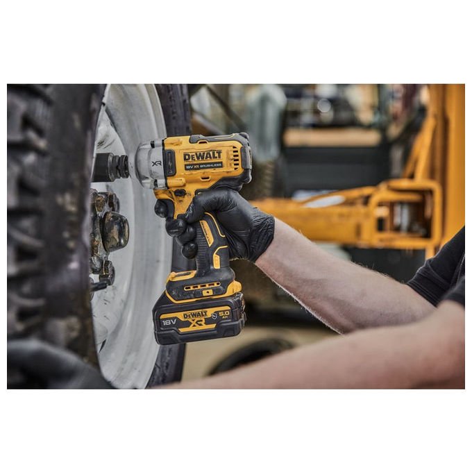 DeWALT DCF891NT-XJ Avvitatore ad impulsi 18V XR Brushless Coppia 1084 Nm 4 Modalita' Luce LED colore Giallo