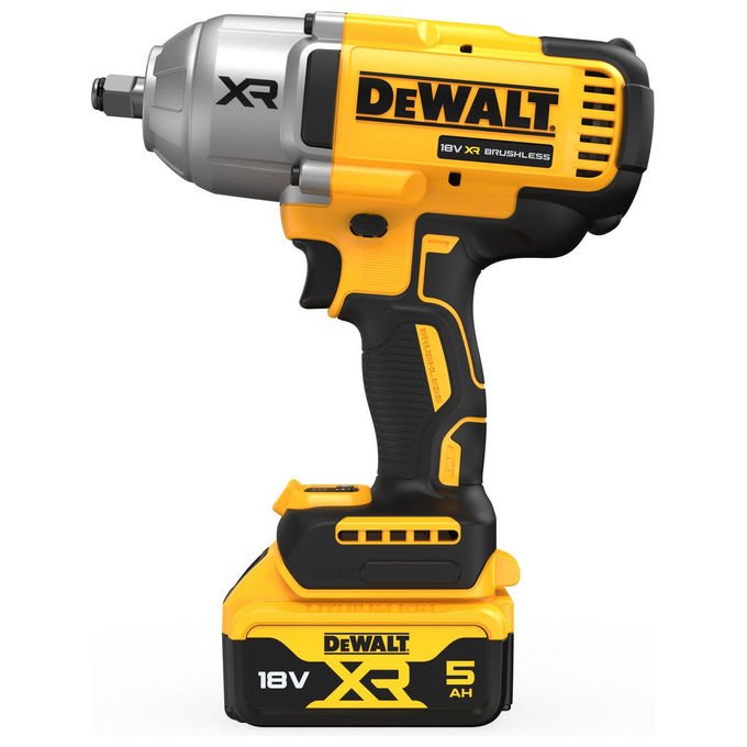 DeWALT DCF900P2T-QW Avvitatore a impulsi 1-2'' 1898 Nm 18 V 5 Ah colore Nero Giallo