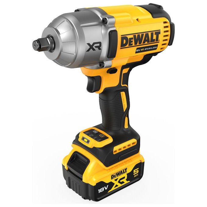 DeWALT DCF900P2T-QW Avvitatore a impulsi 1-2'' 1898 Nm 18 V 5 Ah colore Nero Giallo