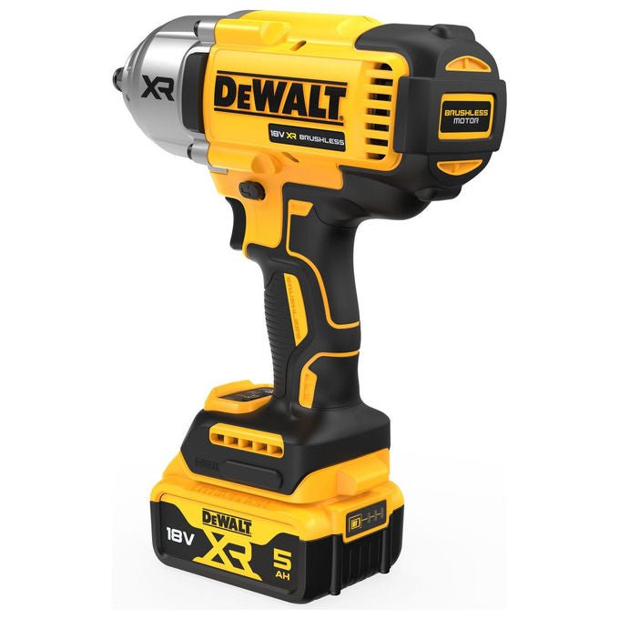 DeWALT DCF900P2T-QW Avvitatore a impulsi 1-2'' 1898 Nm 18 V 5 Ah colore Nero Giallo