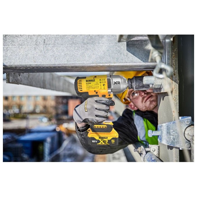 DeWALT DCF900P2T-QW Avvitatore a impulsi 1-2'' 1898 Nm 18 V 5 Ah colore Nero Giallo