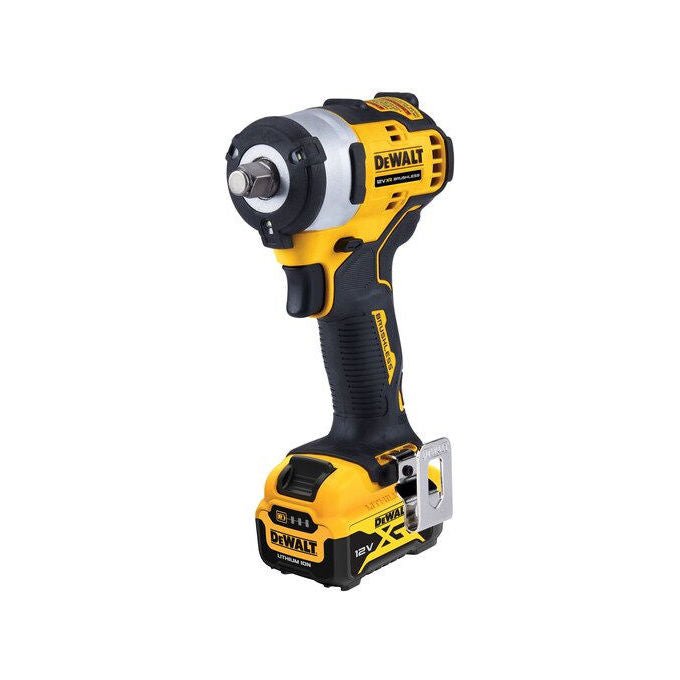 DeWALT DCF901P2-QW Avvitatore a Impatto 1-2'' 340 Nm 12 V 2 Batterie 5 Ah colore Nero Giallo