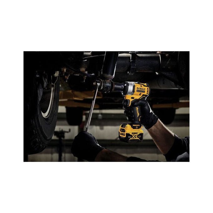DeWALT DCF901P2-QW Avvitatore a Impatto 1-2'' 340 Nm 12 V 2 Batterie 5 Ah colore Nero Giallo