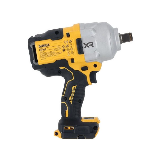 DeWALT DCF964NT-XJ Avvitatore a Impulsi 3-4'' 1925 Nm 1200 giri-min Brushless 1100 W colore Nero Giallo