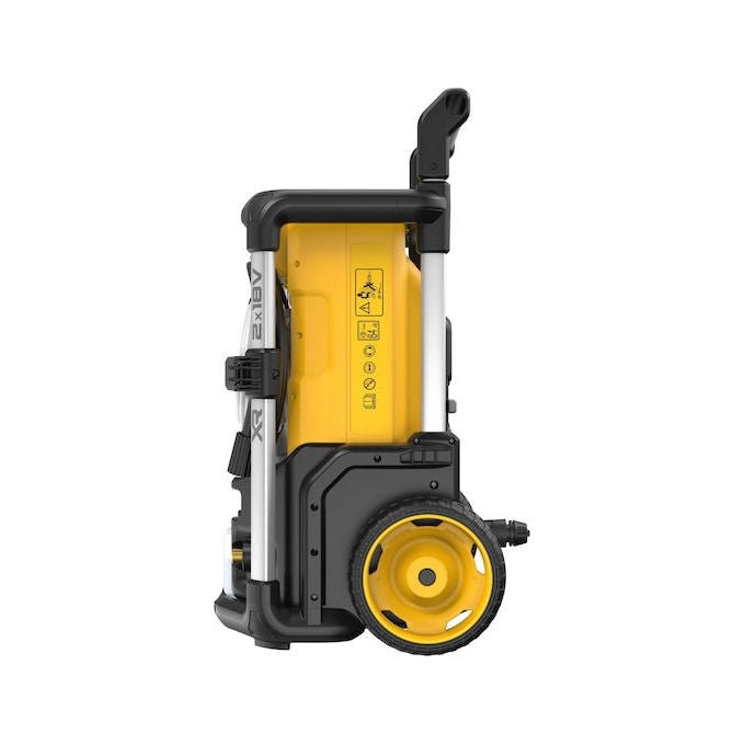 DeWALT DCMPW1600N-XJ Idropulitrice Compatta Batteria 110 bar 2x18 V 6 m 0,6 L colore Giallo