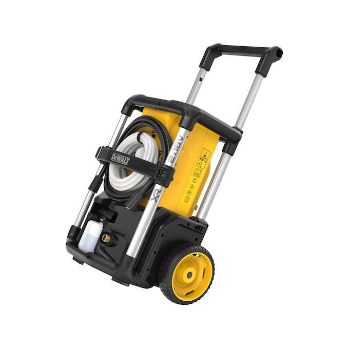 DeWALT DCMPW1600N-XJ Idropulitrice Compatta Batteria 110 bar 2x18 V 6 m 0,6 L colore Giallo