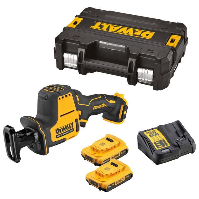 DeWALT DCS312D2-QW Sega Alternativa Brushless 2800 spm 2x2 Ah 12V colore Nero Giallo