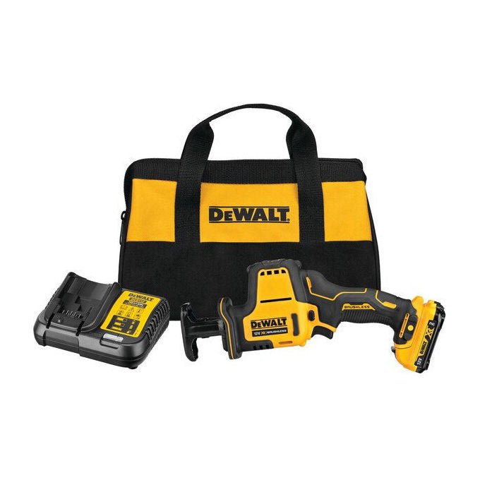 DeWALT DCS312D2-QW Sega Alternativa Brushless 2800 spm 2x2 Ah 12V colore Nero Giallo