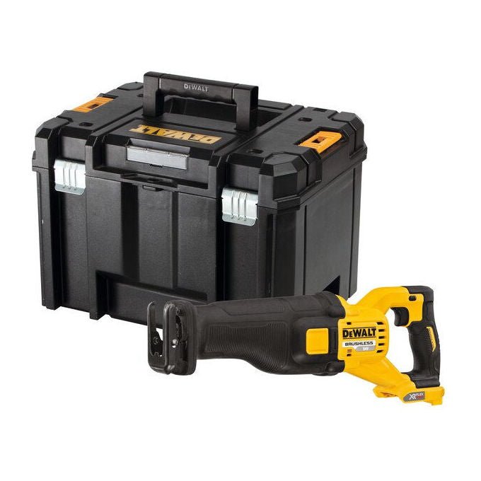 DeWALT DCS389NT Sega Alternativa 3000 spm Batteria 54V FLEXVOLT Capacita' Taglio Legno 30 cm Acciaio 13 cm Plastica 16 cm colore Giallo