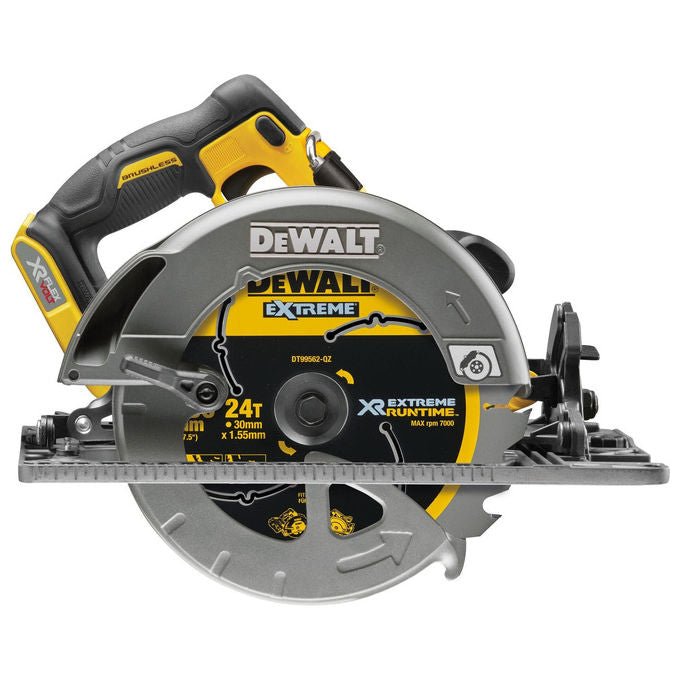 DeWALT DCS579NT-XJ Sega Circolare 19 cm 5800 Giri-min Motore Senza Spazzole Luce Integrata colore Nero Grigio Giallo
