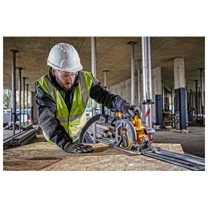 DeWALT DCS579NT-XJ Sega Circolare 19 cm 5800 Giri-min Motore Senza Spazzole Luce Integrata colore Nero Grigio Giallo