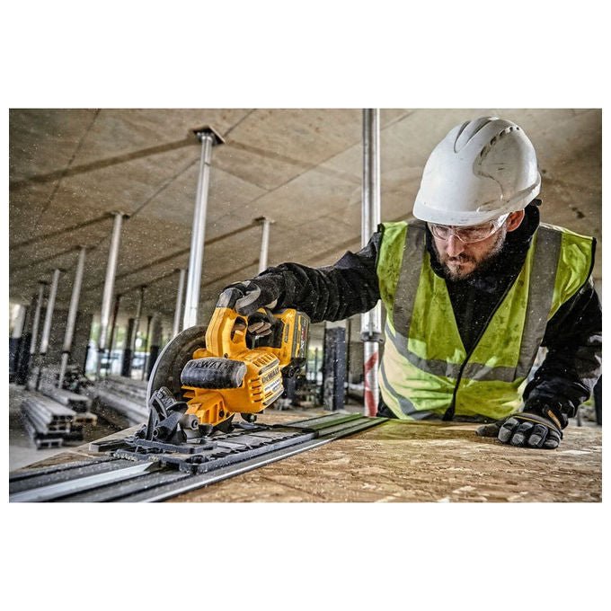 DeWALT DCS579NT-XJ Sega Circolare 19 cm 5800 Giri-min Motore Senza Spazzole Luce Integrata colore Nero Grigio Giallo