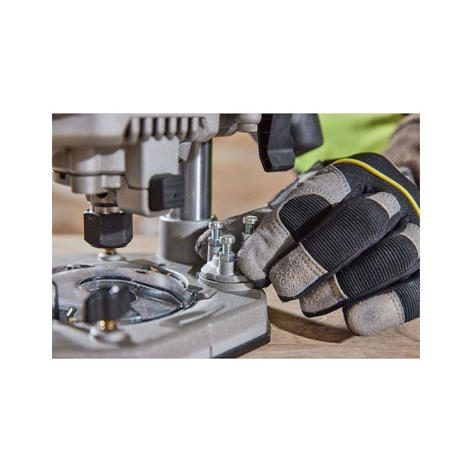 DeWALT DCW620NT-XJ Fresatrice Ad Affondamento Motore Brushless 11000-23000 rpm Attacco 8 mm 12.7 mm colore Nero Giallo