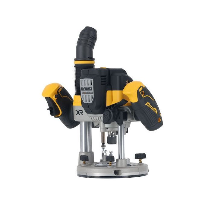 DeWALT DCW620NT-XJ Fresatrice Ad Affondamento Motore Brushless 11000-23000 rpm Attacco 8 mm 12.7 mm colore Nero Giallo