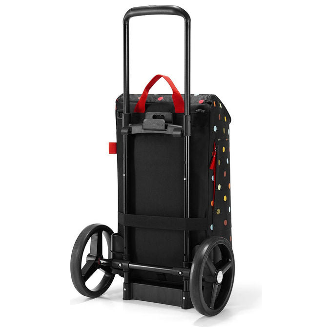 Reisenthel DE7003 Citycruiser Carrello per la Spesa Pieghevole con Manico Telescopico Regolabile Ruote a Cuscinetto a Sfera Capacita' 20 Kg colore Nero