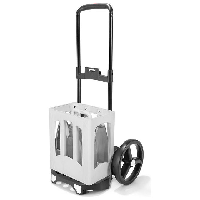 Reisenthel DE7003 Citycruiser Carrello per la Spesa Pieghevole con Manico Telescopico Regolabile Ruote a Cuscinetto a Sfera Capacita' 20 Kg colore Nero