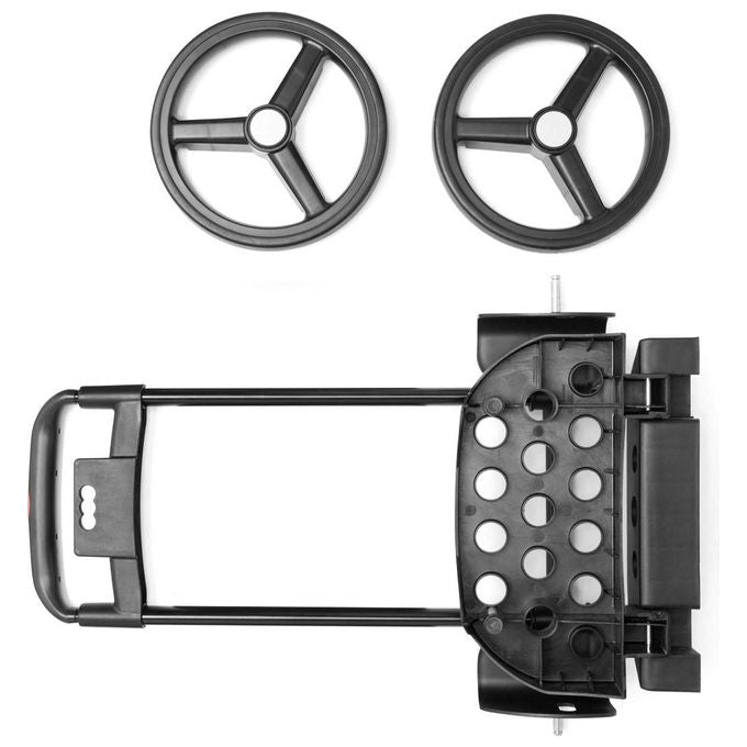 Reisenthel DE7003 Citycruiser Carrello per la Spesa Pieghevole con Manico Telescopico Regolabile Ruote a Cuscinetto a Sfera Capacita' 20 Kg colore Nero