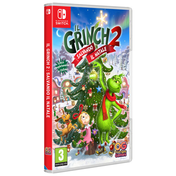 BANDAI NAMCO Entertainment INS166922 Il Grinch 2 : Salvando il Natale NSW Gioco per Nintendo Switch Genere Piattaforma Data di Rilascio 18-09-2026 colore Nero