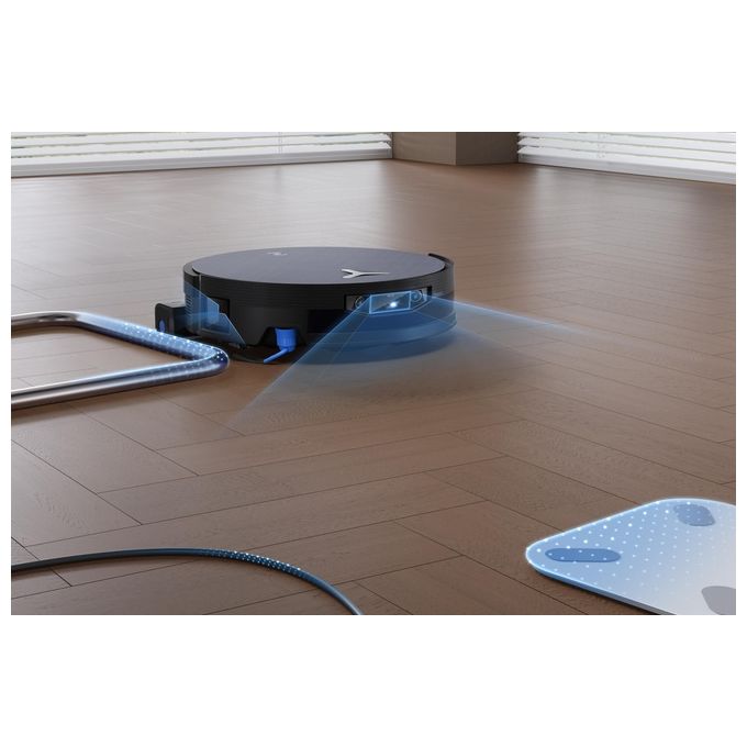 Ecovacs DEEBOT X12 OmniCyclone Robot aspirapolvere D-ToF lidar AIVI 3D 3.0 0.25 L autonomia 497 min colore Nero