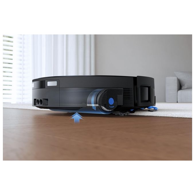 Ecovacs DEEBOT X12 OmniCyclone Robot aspirapolvere D-ToF lidar AIVI 3D 3.0 0.25 L autonomia 497 min colore Nero