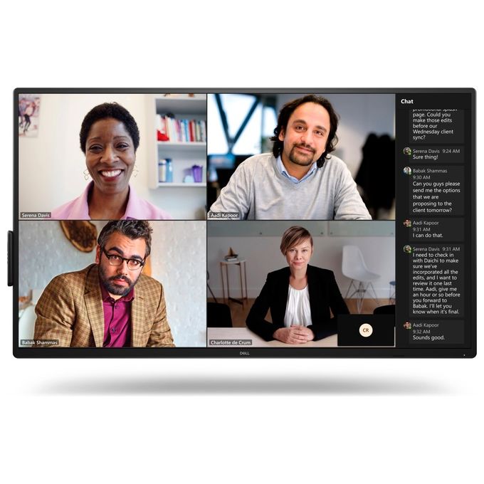 Dell DELL-P5525QC Pannello Segnaletica Digitale 54.6'' LCD 4K Ultra HD 400 cd-m² Nero