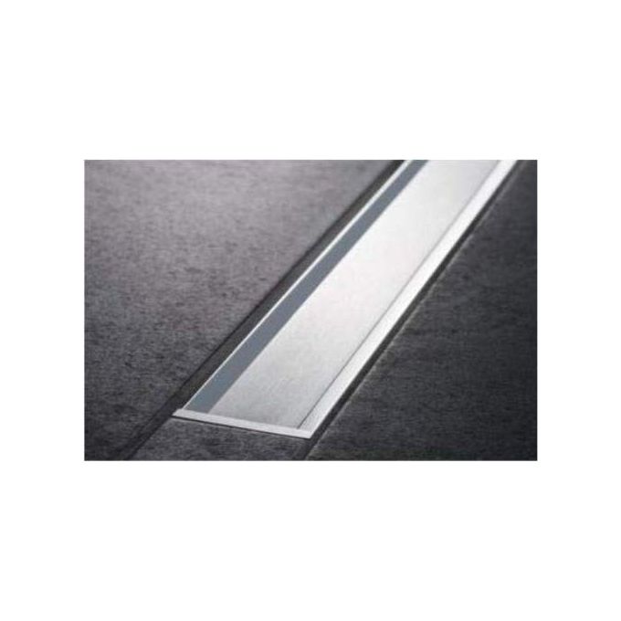 Geberit Cleanline 60 Copertura X Canalette 30-90 Con Telaio In Acciaio Inox Elettrolucidato E Superficie In Acciaio Inox Spazzolato