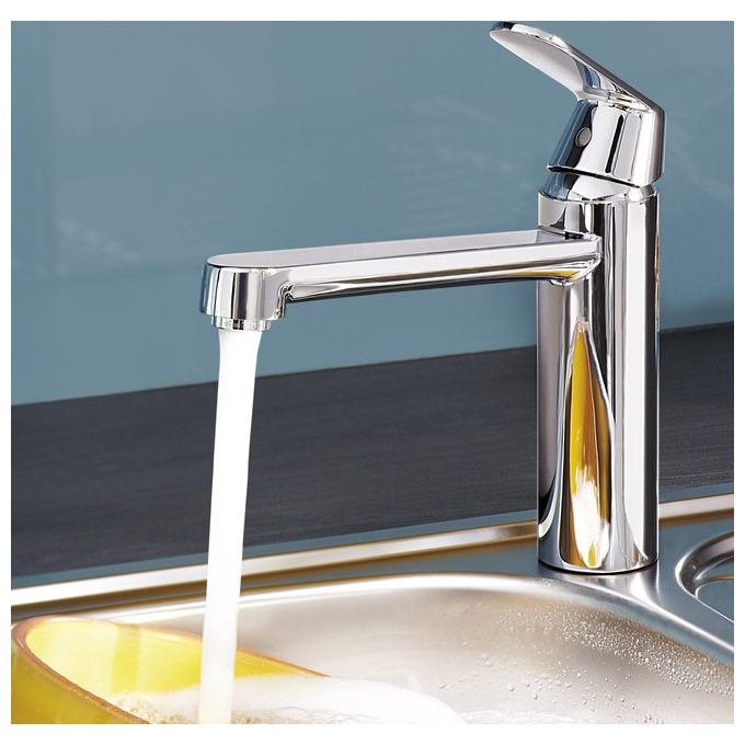 GROHE Miscelatore Cucina Eurosmart Cosmopolitan; Cromo; 30193000 STANDARD Cromo 24;1 x 6 x 24;5 cm