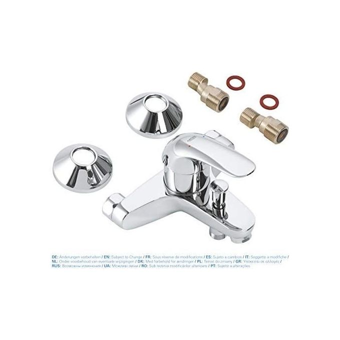 GROHE Euroeco Miscelatore Monocomando per Vasca-Doccia Cromo 32743000 Contemporary Single
