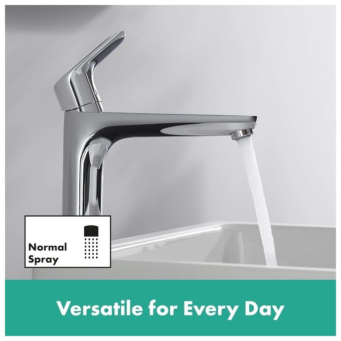 Hansgrohe Focus 31531 Miscelat. Lavabo 230 Modello Alto Con Scarico Cromo