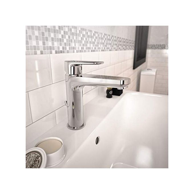Ideal Standard Cerafine O Bc699 Miscelat. Lavabo H.120 Con Scarico Cromo