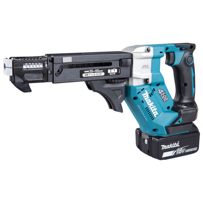 Makita DFR552Z Avvitatore Autoalimentato 18V 4500 rpm 1-4'' colore Nero Blu