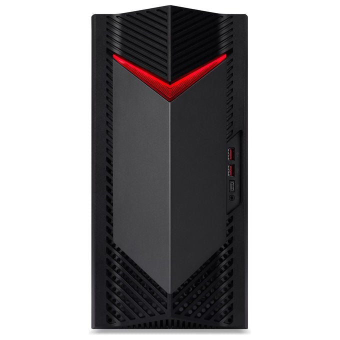 Acer DG.E4FET.01X Nitro 50 Computer desktop per gaming Intel Core Ultra 7 265F 16 GB DDR5 SSD 1 TB NVIDIA GeForce RTX 5060 8 GB colore Nero Rosso