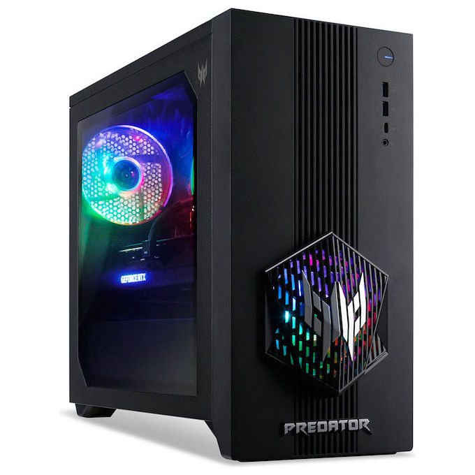 Acer DG.E4TET.00J Predator ORION 3000 Desktop PC Intel Core Ultra 7 265F 32 GB DDR5 1 TB SSD NVIDIA GeForce RTX 5070 Wi-Fi 7 Windows 11 Home colore Nero