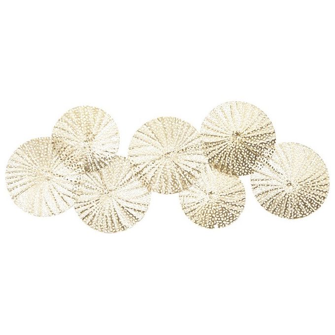 Wall Deco 3D Halo in Ferro 55X21X1 cm Oro