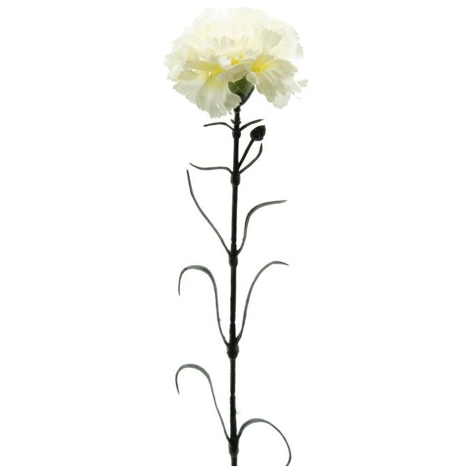 Garofano in Plastica 63 cm Crema