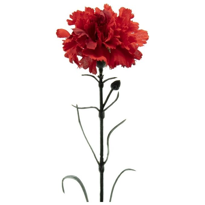 Garofano in Plastica 63 cm Rosso